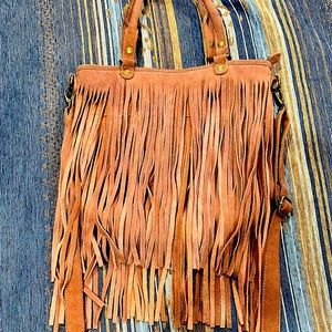 Fringe crossbody